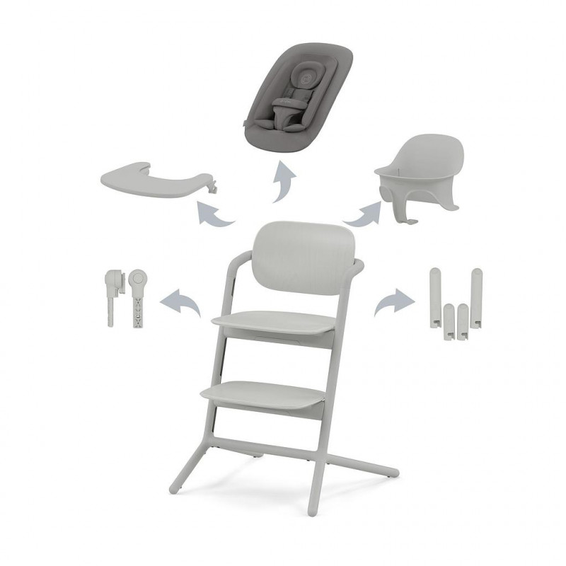 CYBEX LEMO2 TRONA 4-IN-1 SET SUEDE GREY
