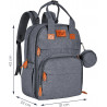 MOCHILA STORAGE GRIS OSCURO