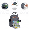 MOCHILA STORAGE GRIS OSCURO