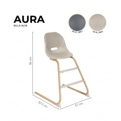 HAMACA + TRONA 4 EN 1 AURA BEIG