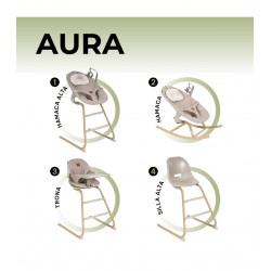 HAMACA + TRONA 4 EN 1 AURA BEIG