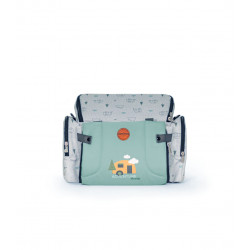 TRONA PORTATIL MOCHILA VERDE AGUA