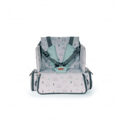 TRONA PORTATIL MOCHILA VERDE AGUA