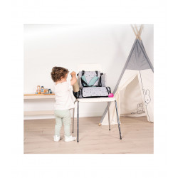 TRONA PORTATIL MOCHILA VERDE AGUA