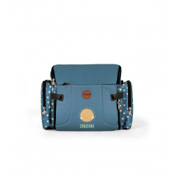 TRONA PORTATIL MOCHILA AZUL