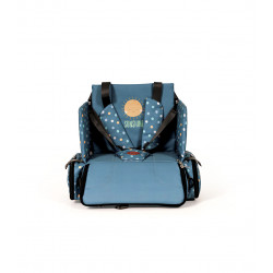 TRONA PORTATIL MOCHILA AZUL