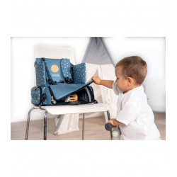 TRONA PORTATIL MOCHILA AZUL