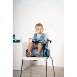 TRONA PORTATIL MOCHILA AZUL