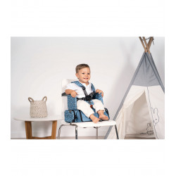 TRONA PORTATIL MOCHILA AZUL