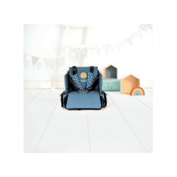 TRONA PORTATIL MOCHILA AZUL