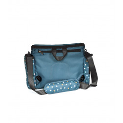 TRONA PORTATIL MOCHILA AZUL