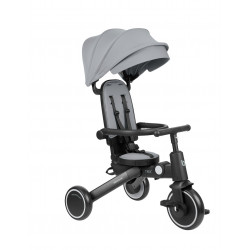 TRICICLO PLEGABLE 8 EN 1 TRIX GRIS