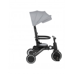 TRICICLO PLEGABLE 8 EN 1 TRIX GRIS