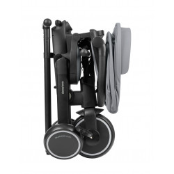 TRICICLO PLEGABLE 8 EN 1 TRIX GRIS
