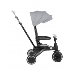 TRICICLO PLEGABLE 8 EN 1 TRIX GRIS