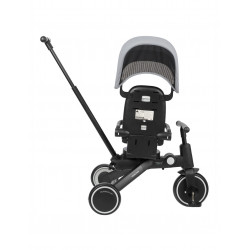 TRICICLO PLEGABLE 8 EN 1 TRIX GRIS