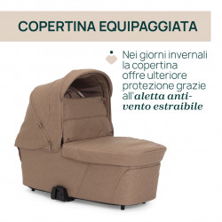 TRIO BELLAGIO 2.0CON FLEXI Y FIRST SEAT RECLINE CARAMEL