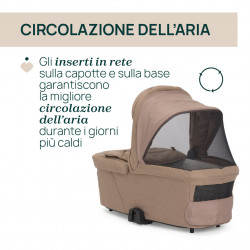 TRIO BELLAGIO 2.0CON FLEXI Y FIRST SEAT RECLINE CARAMEL