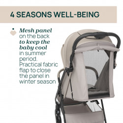 SILLA DE PASEO TAORMINA SANDSHELL