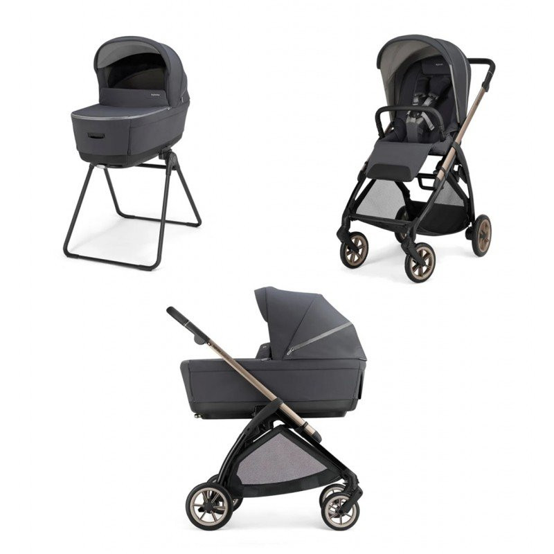 DUO ELECTA GARAGE GREY+CHASIS BRONZE BLACK