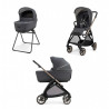 DUO ELECTA GARAGE GREY+CHASIS BRONZE BLACK