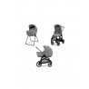 DUO APTICA SYSTEM CRYSTAL GREY + CHASIS LITIO BLACK