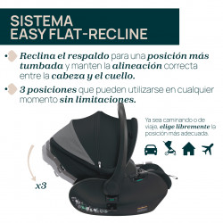 TRÍO BELLAGIO 2.0 CON FLEXI Y FIRST SEAT RECLINE VERDE