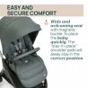 TRÍO BELLAGIO 2.0 CON FLEXI Y FIRST SEAT RECLINE VERDE