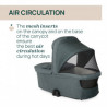 TRÍO BELLAGIO 2.0 CON FLEXI Y FIRST SEAT RECLINE VERDE