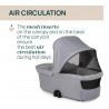 TRÍO BELLAGIO 2.0 CON FLEXI Y FIRST SEAT RECLINE GRIS CLARO