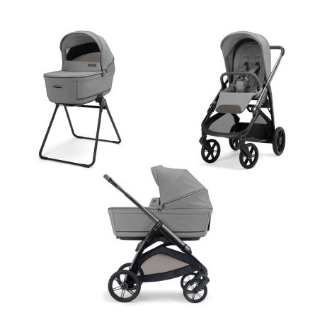DUO APTICA SYSTEM CRYSTAL GREY + CHASIS LITIO BLACK