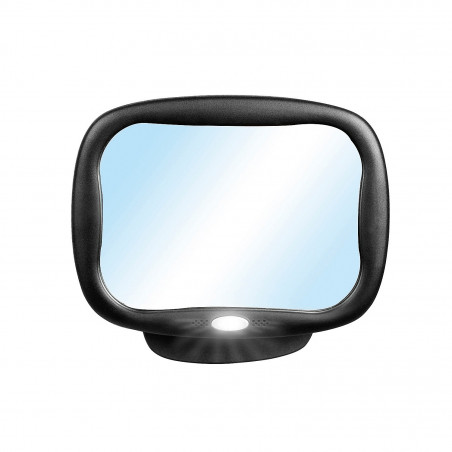 Espejo retrovisor con luz silla bebe