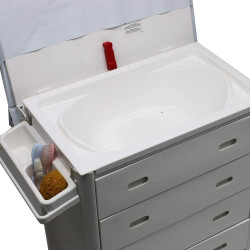 BAÑERA CON CAJONES AZULES, ESTRELLAS AZUL