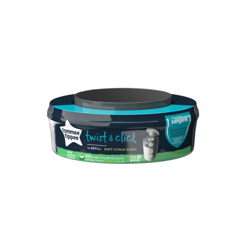 RECAMBIO SANGENIC 1 UNDS TWIST&CLICK Green Film