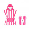 PONCHO DOCK&BAY ROSA T.XS 2-4 AÑOS