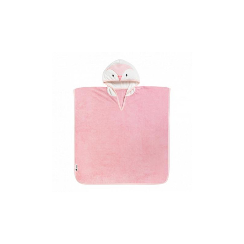 Tomme tippe toalla poncho rosa