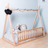 CAMA TIPI 140X70 NATURAL