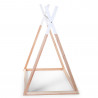 CAMA TIPI 140X70 NATURAL/BLANCO