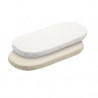SABANA BAJERA CAPAZO PACK 2 UNDS VICHY10 BEIG