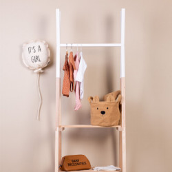 PERCHERO GRANDE TIPI NATURAL/BLANCO