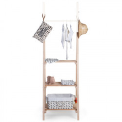 PERCHERO GRANDE TIPI NATURAL/BLANCO