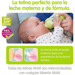 MAM BIBERON ANTI COLIC 160ML AZUL