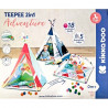 TEEPEE 2 en 1 ADVENTURE ROJO