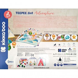 TEEPEE 2 en 1 ADVENTURE ROJO
