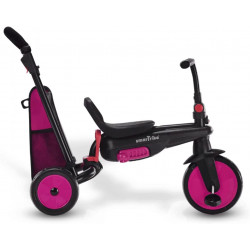 TRICICLO PLEGABLE MULTIETAPA 6 en 1, ROSA