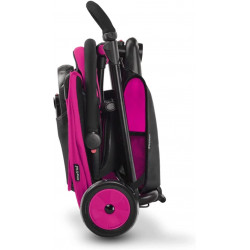 TRICICLO PLEGABLE MULTIETAPA 6 en 1, ROSA