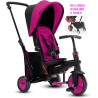 TRICICLO PLEGABLE MULTIETAPA 6 en 1, ROSA