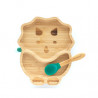 PLATO BAMBOO DINO VERDE ECO RASCALS