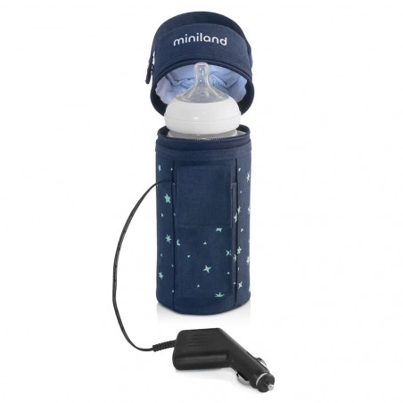 CALIENTABIBERON DE COCHE WARMY TRAVEL DENIM