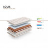 COLCHON 117X58 2 ETAPAS COCO-VISCO LOUIS